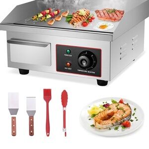 Amazon Silver BBQ Grilling Tools with Large Cooking Surface